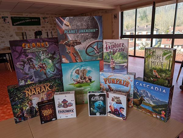 Derniers achats de jeux